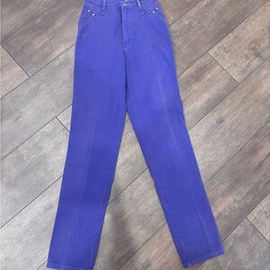 Women’s Vintage High Waisted Rockies Jeans Purple Size 29/9 With 34 Inseam